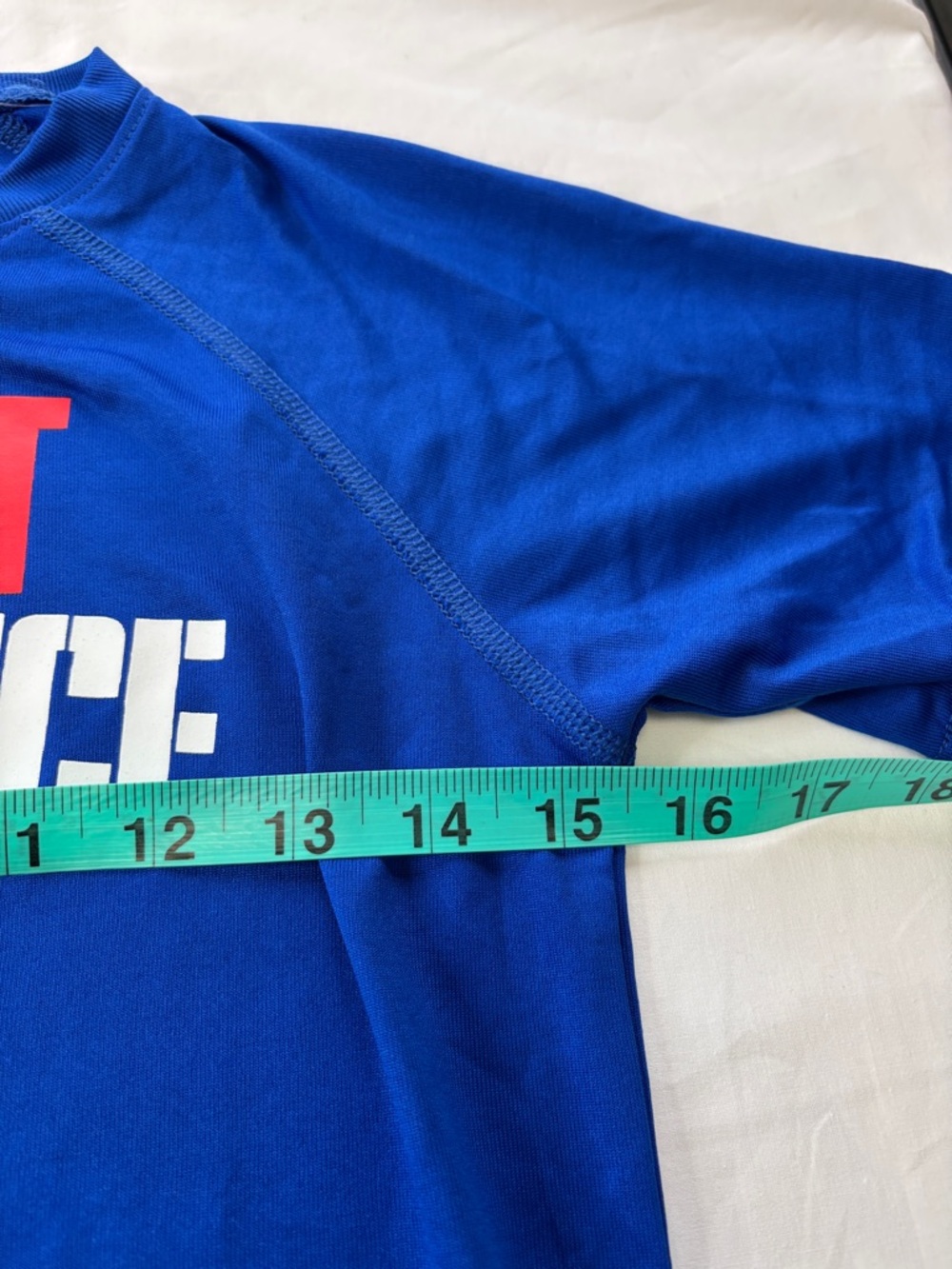 đź’™ Under Armour Buffalo Bills Youth Small Tee Blue NWT Combine Authentic đź’™ - Picture 13 of 16